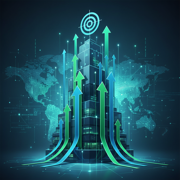 Illustration de la verticalisation de l'offre pour une PME de services, symbolisant la spécialisation vers une niche de marché spécifique pour une meilleure rentabilité et expertise.