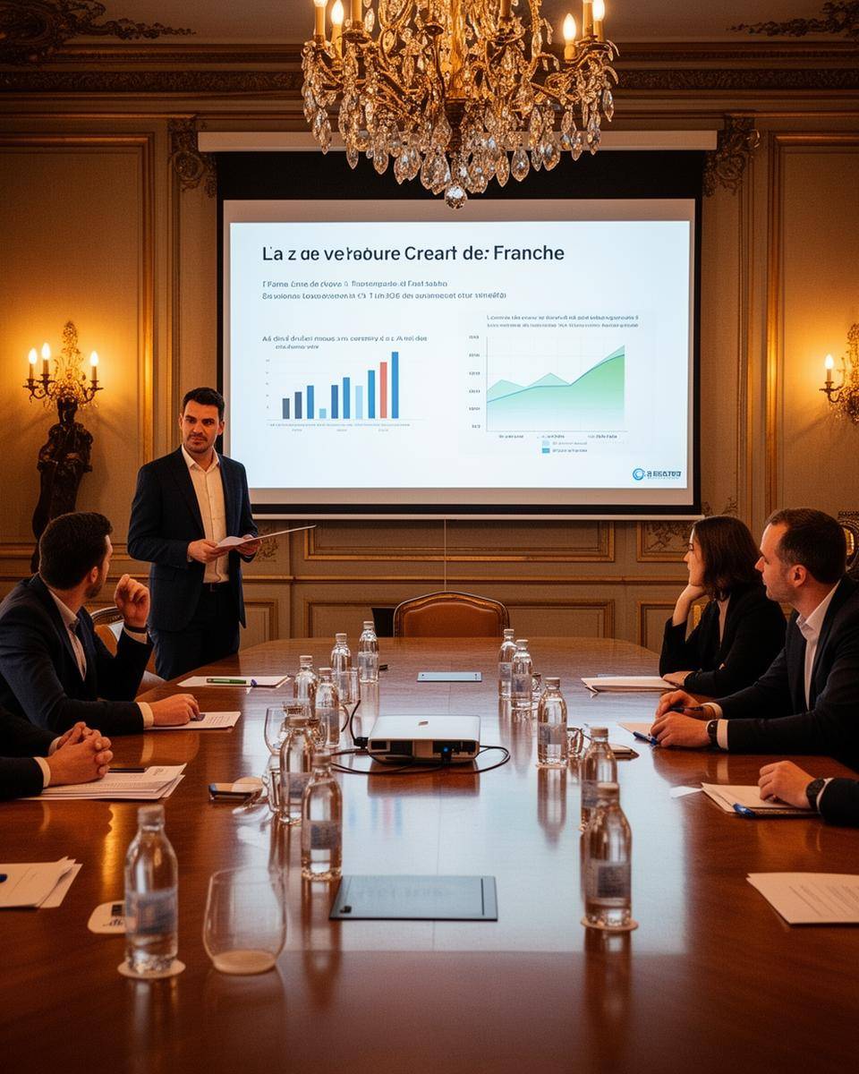 Graphique illustrant la difficulté de lever des fonds en 2026, avec des flèches descendantes et des obstacles, symbolisant le grand triage.